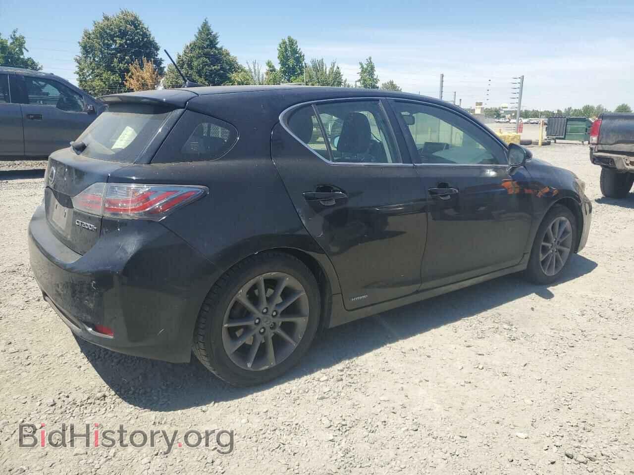 2012 LEXUS CT 200 - VIN: JTHKD5BH9C2090060 - Фото 3
