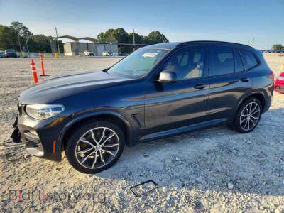 2021 BMW X3 SDRIVE30I, charcoal — VIN 5UXTY3C01M9H28254, Copart