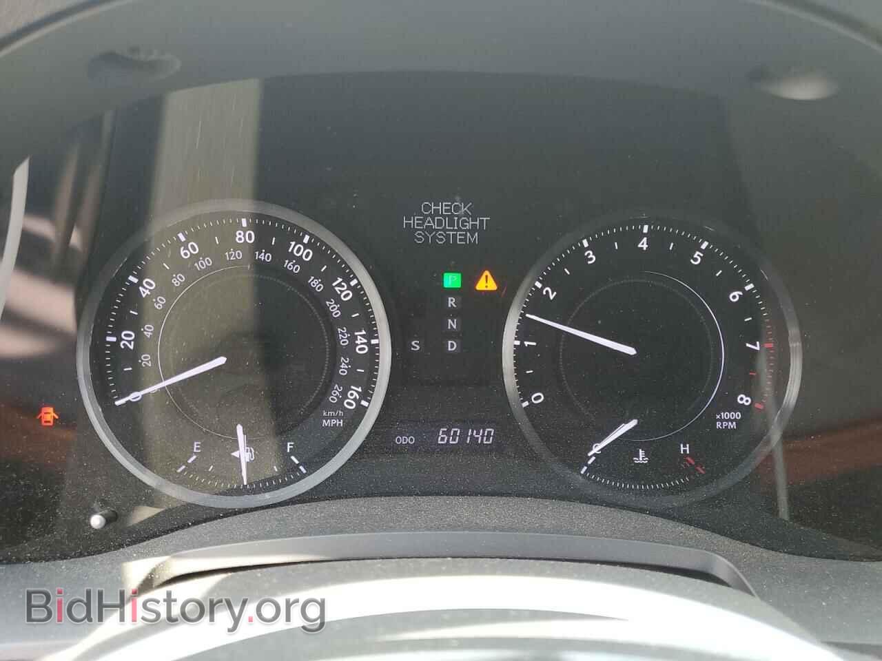 2012 LEXUS IS - VIN: JTHFF2C27C2524691 - Фото 9