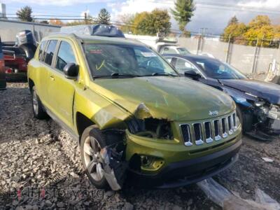 2012 Jeep COMPASS Compass LA, green — VIN 1C4NJDEB2CD599324, Copart