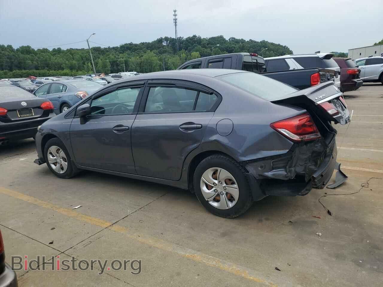 2014 HONDA CIVIC - VIN: 2HGFB2F55EH553024 - Фото 2