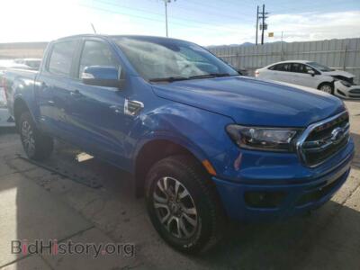 2021 Ford RANGER Ranger XL, blue — VIN 1FTER4FHXMLD74703, Copart