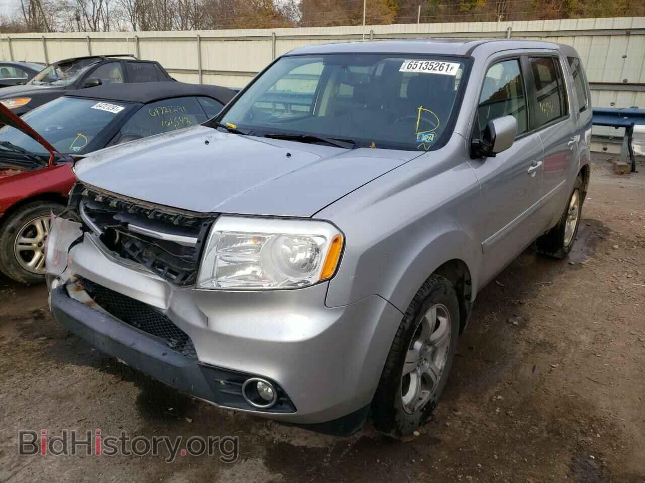 2014 HONDA PILOT - VIN: 5FNYF4H56EB024126 - Фото 2