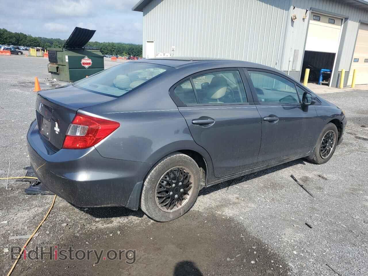 2012 HONDA CIVIC - VIN: 2HGFB2F57CH317374 - Фото 3