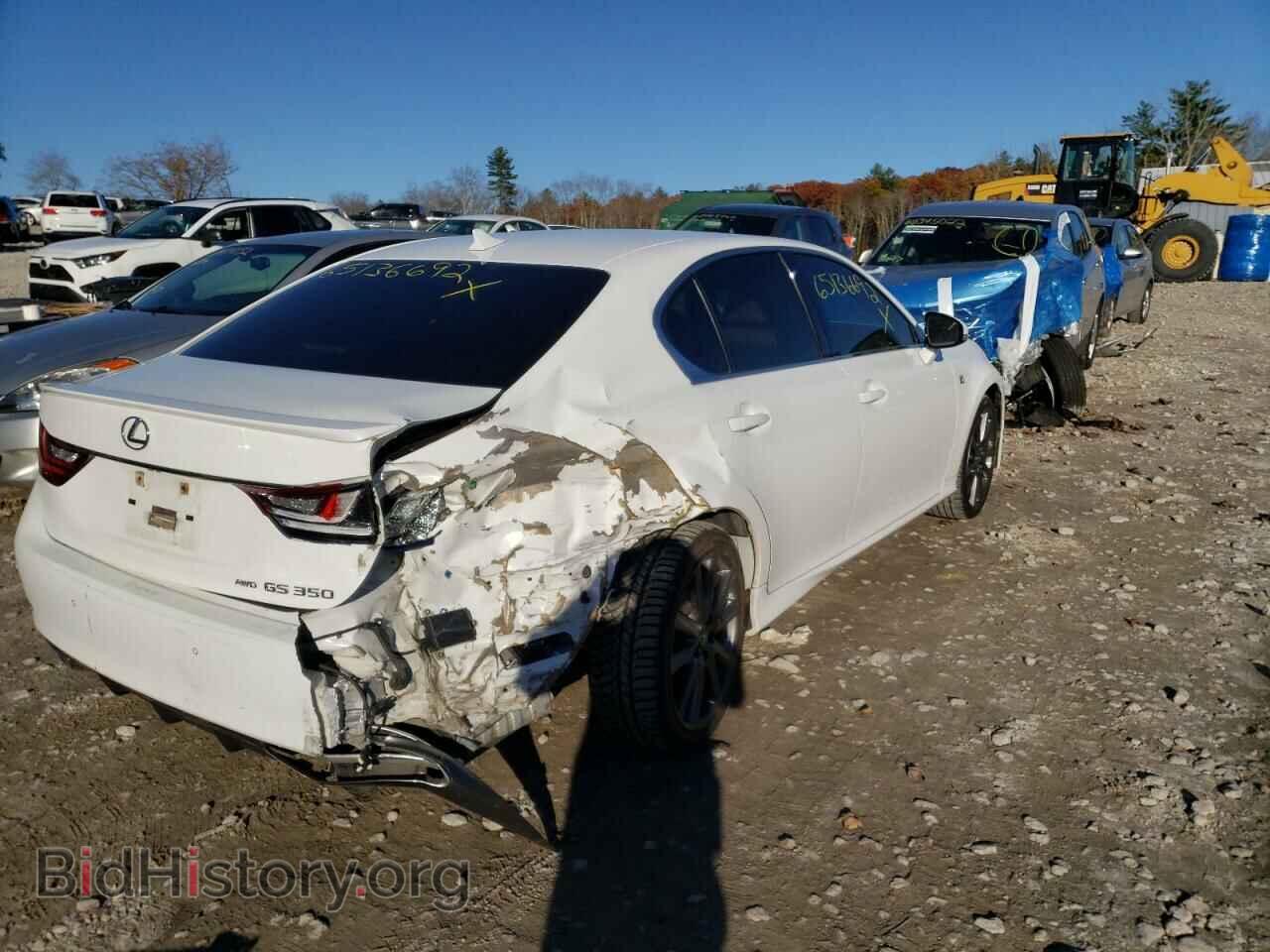 2014 LEXUS GS350 - VIN: JTHCE1BL5E5022709 - Фото 4