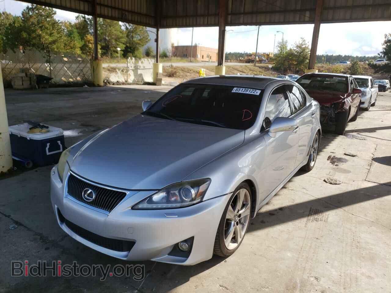 2011 LEXUS IS - VIN: JTHBE5C27B5028127 - Фото 2