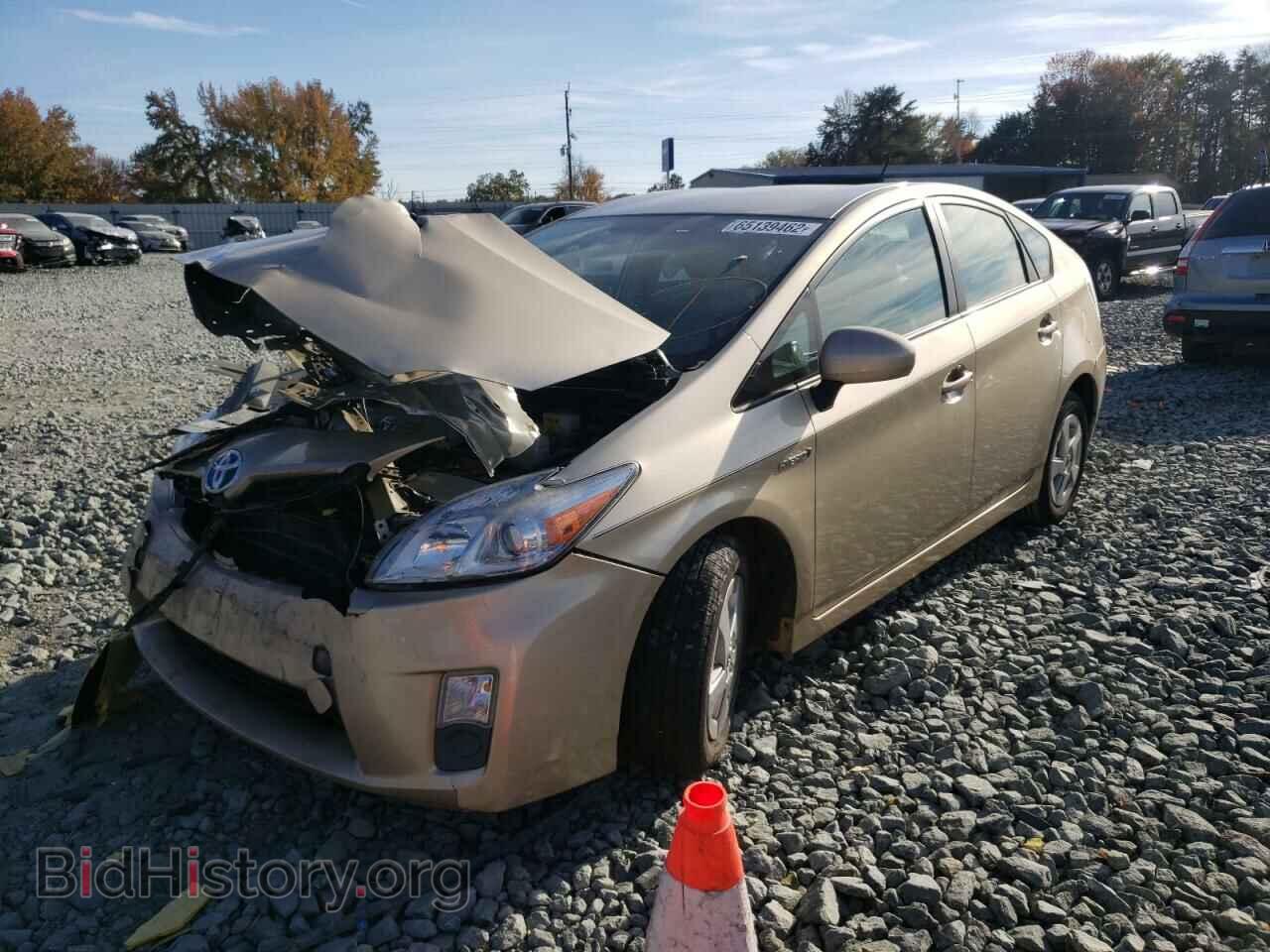 2011 TOYOTA PRIUS - VIN: JTDKN3DU4B0307716 - Фото 2