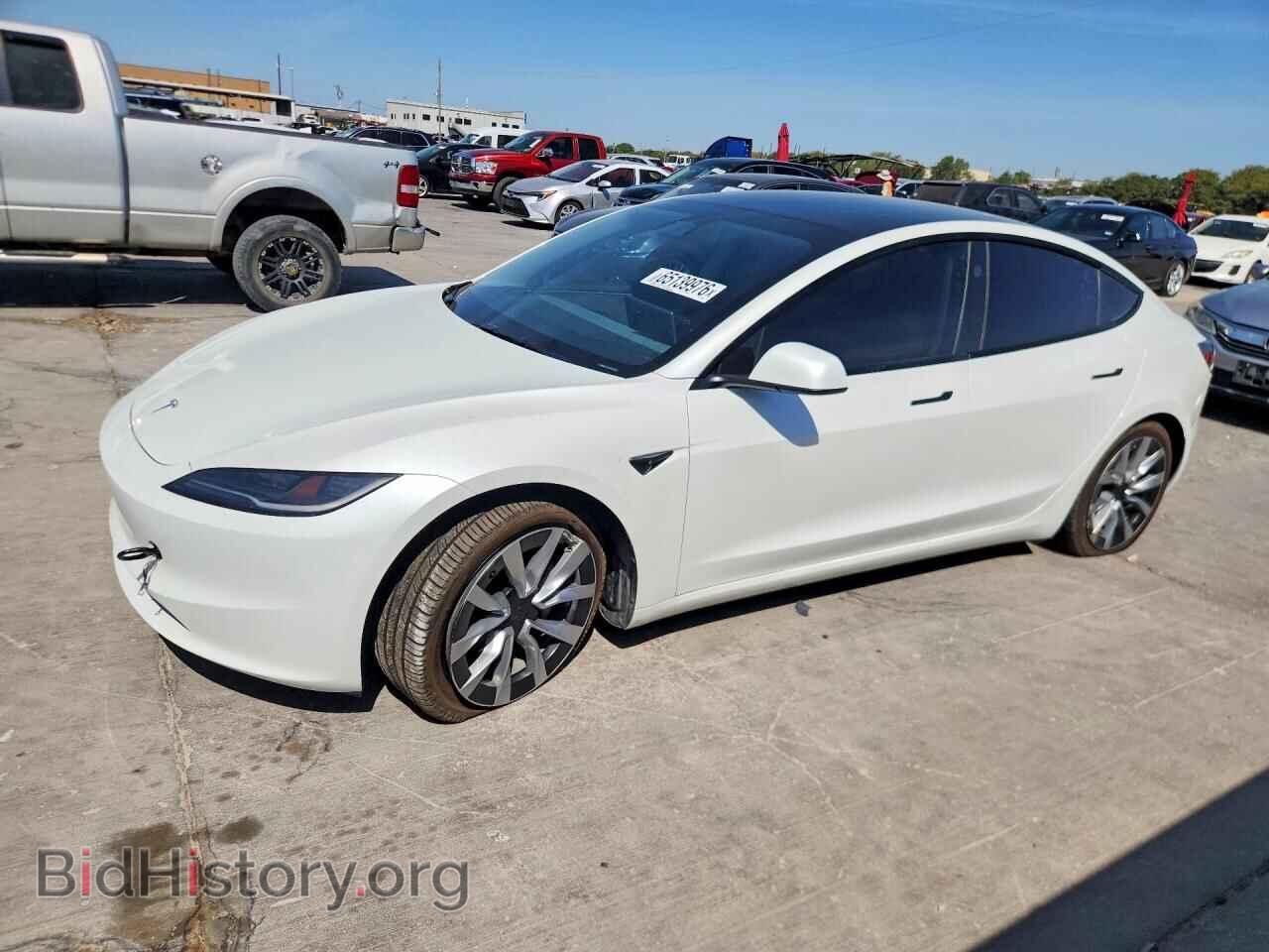 Photo 5YJ3E1EA3RF733079 - TESLA MODEL 3 2024