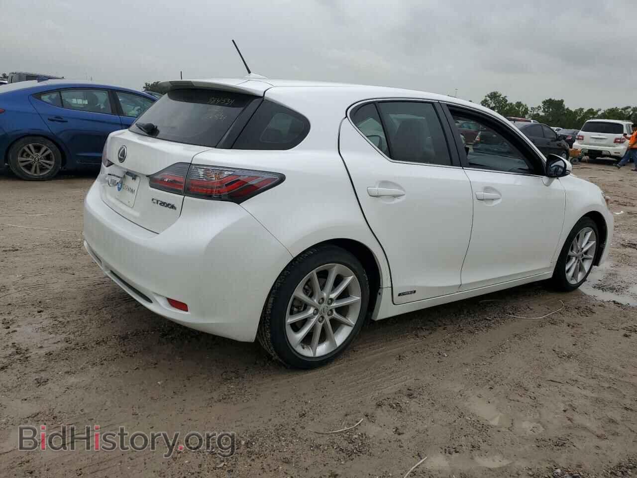 2012 LEXUS CT 200 - VIN: JTHKD5BH2C2094922 - Фото 3
