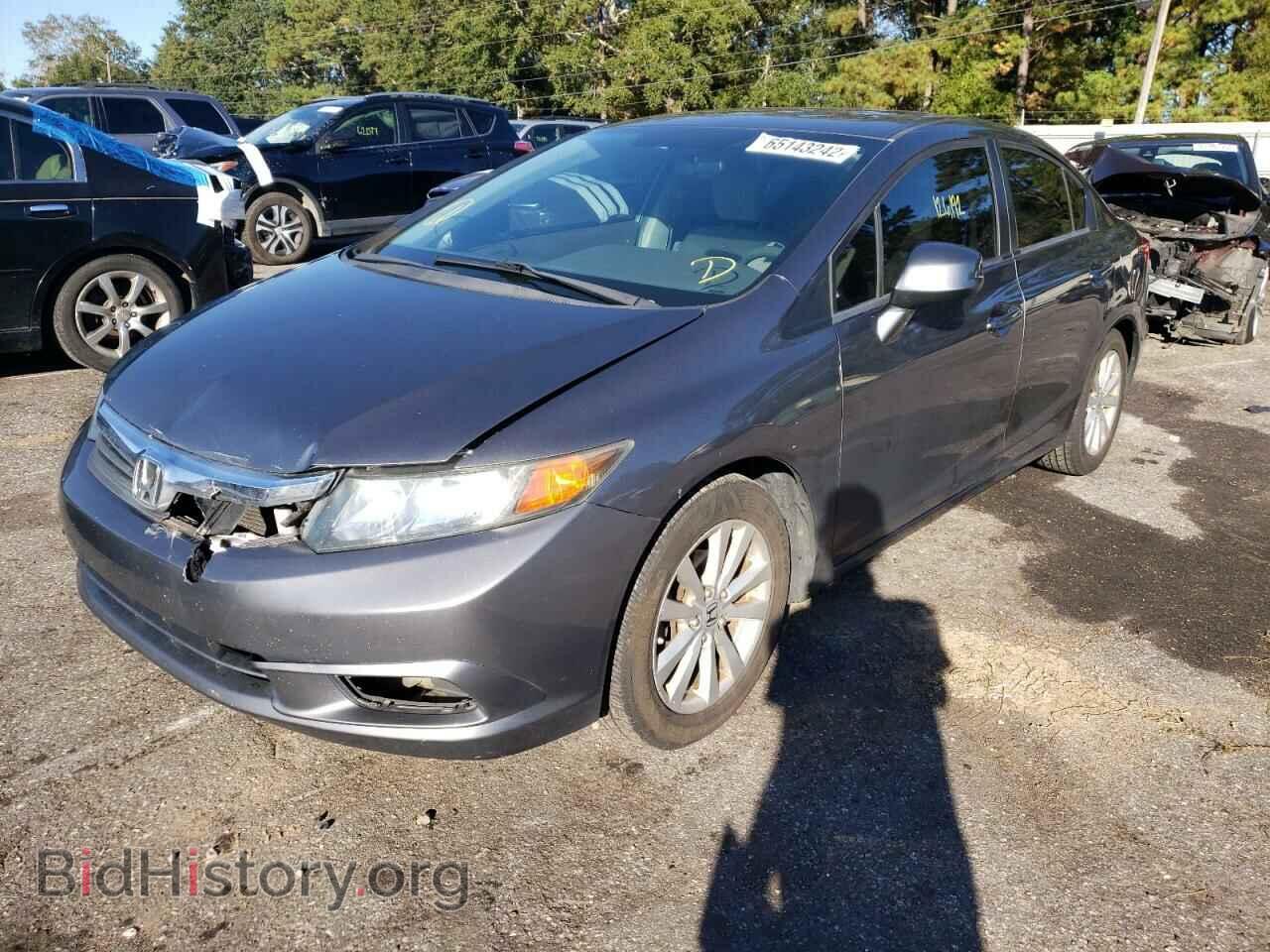 2012 HONDA CIVIC - VIN: 19XFB2F84CE036380 - Фото 2