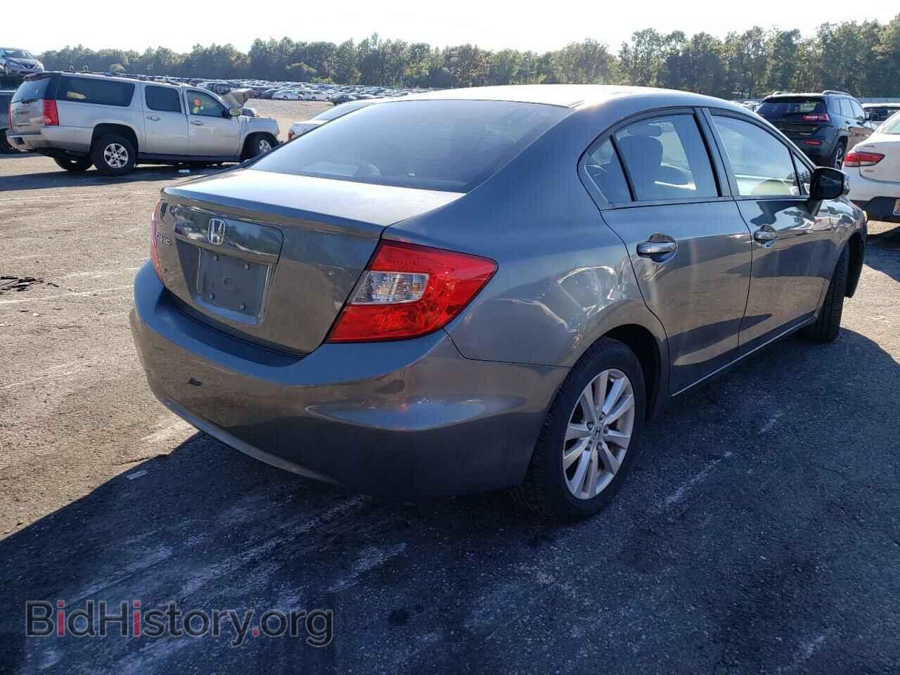 2012 HONDA CIVIC - VIN: 19XFB2F84CE036380 - Фото 4