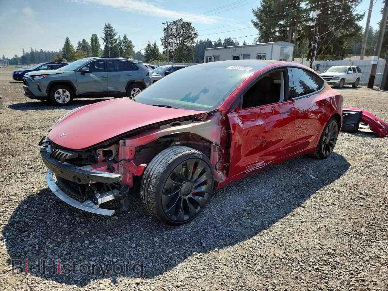 Фотография 5YJ3E1EC3PF419155 - TESLA MODEL 3 2023