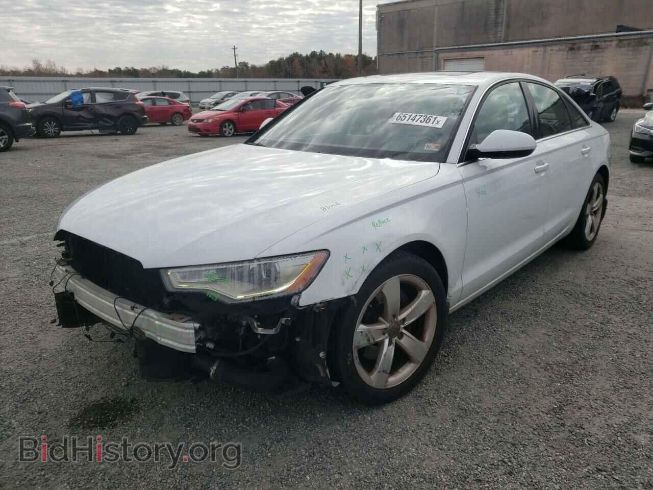 2012 AUDI A6 - VIN: WAUDFAFC9CN135506 - Фото 2