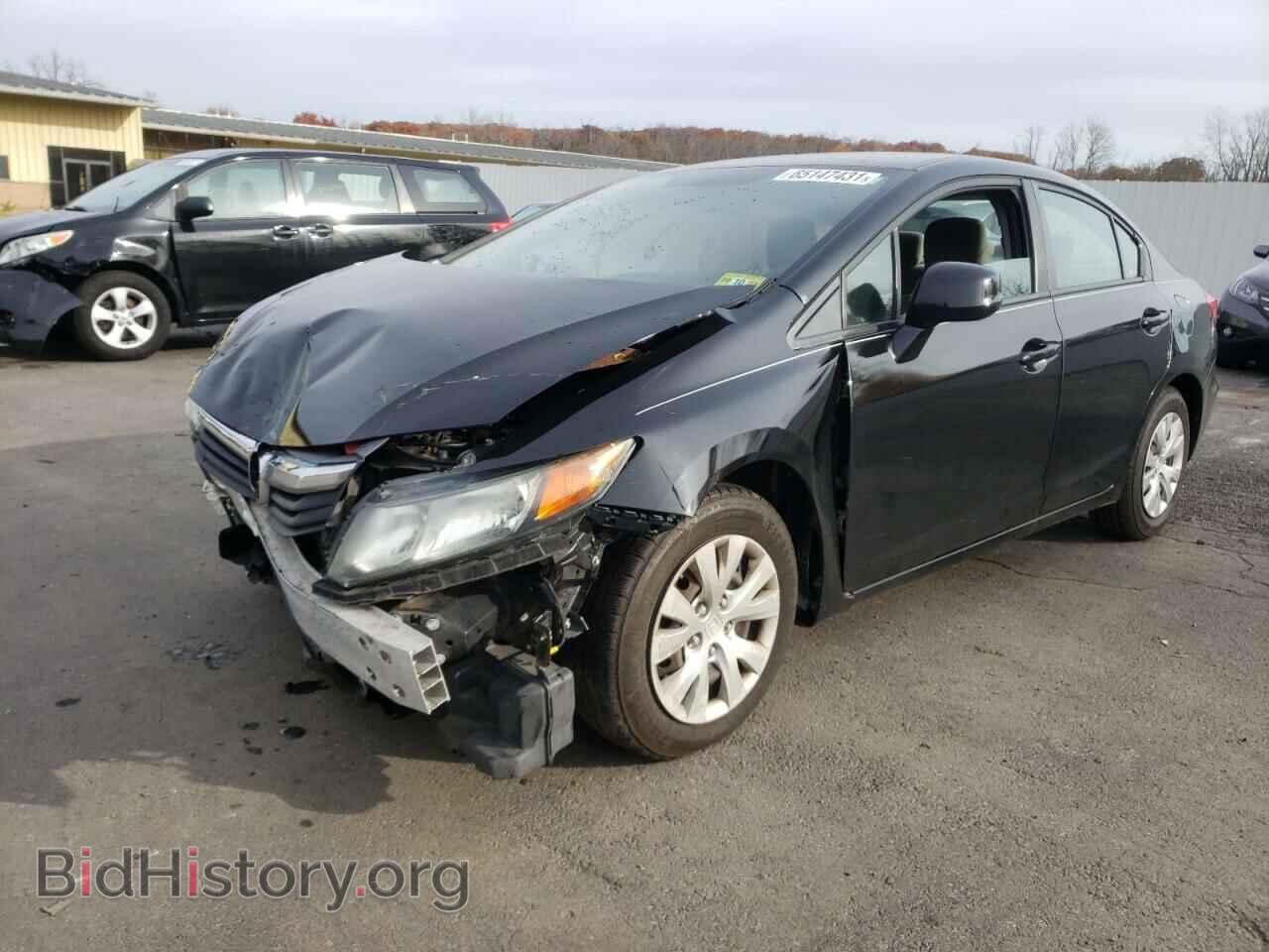 2012 HONDA CIVIC - VIN: 19XFB2F56CE383859 - Фото 2