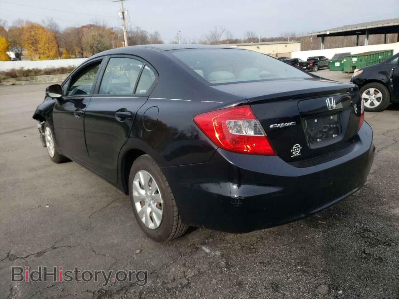 2012 HONDA CIVIC - VIN: 19XFB2F56CE383859 - Фото 3