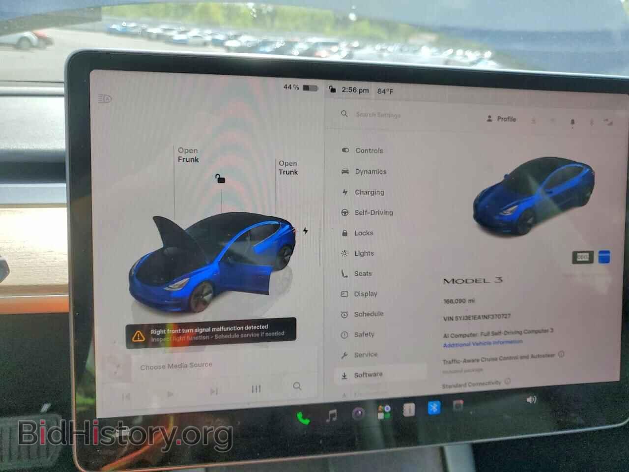 2022 TESLA MODEL 3 - VIN: 5YJ3E1EA1NF370727 - Фото 9
