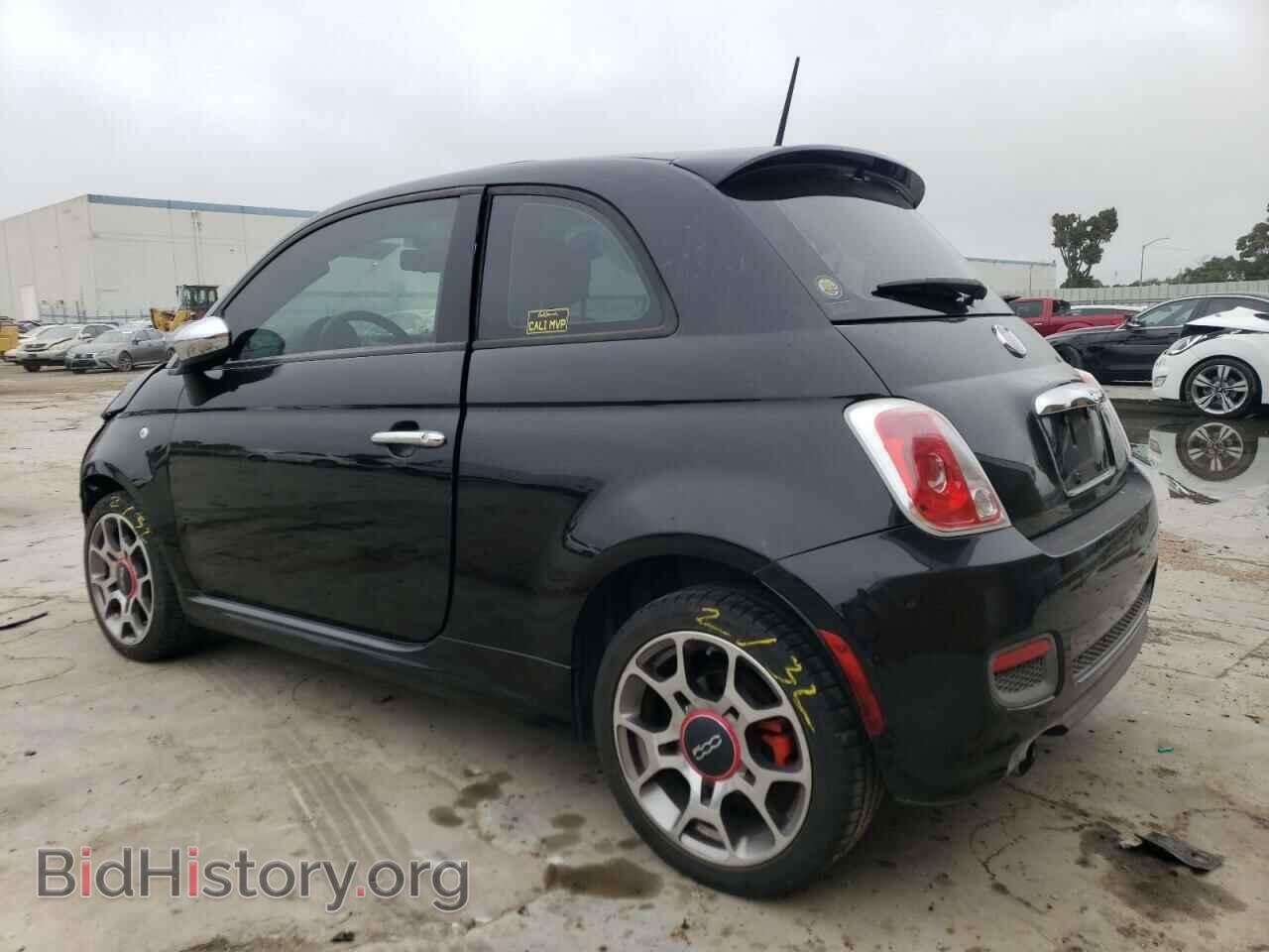 2012 FIAT 500 - VIN: 3C3CFFBRXCT218372 - Фото 2