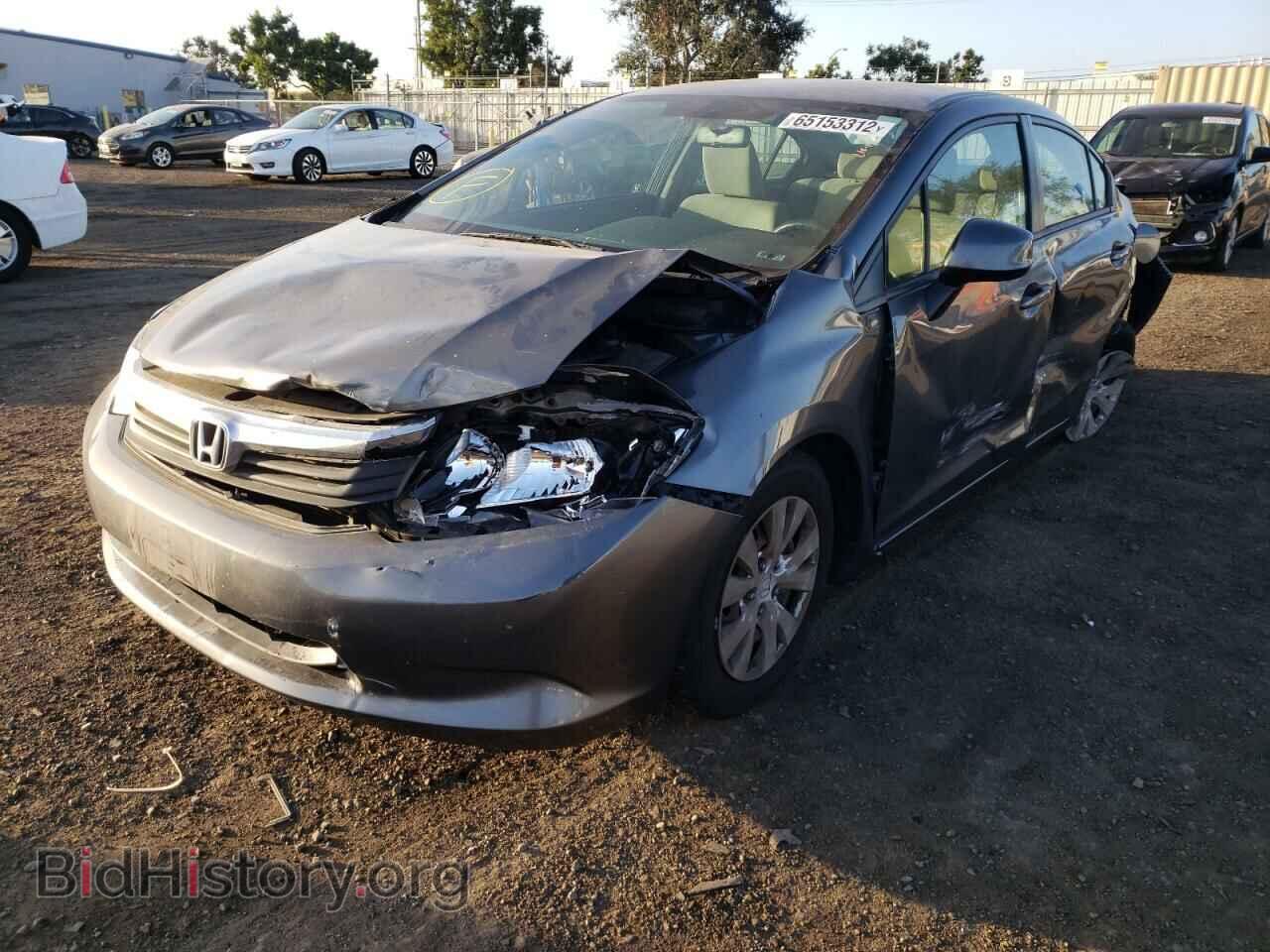 2012 HONDA CIVIC - VIN: JHMFB2F59CS005384 - Фото 2
