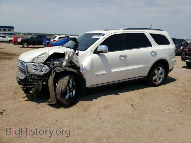 2012 Dodge DURANGO Citadel (VIN 1C4RDJEG9CC337776) — фото 1 из 13, Copart, повреждение: передняя часть