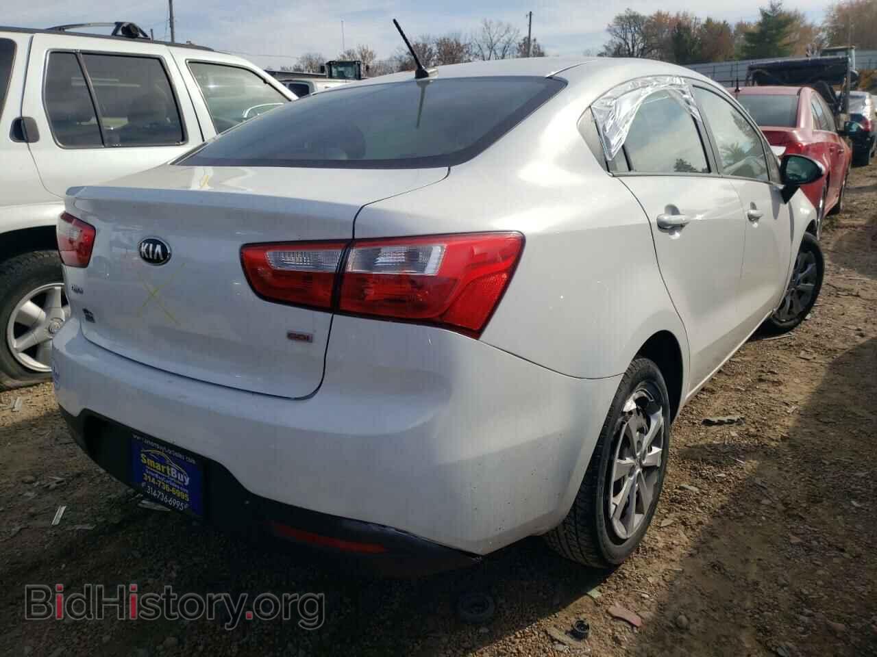 2014 KIA RIO - VIN: KNADM4A33E6330755 - Фото 4