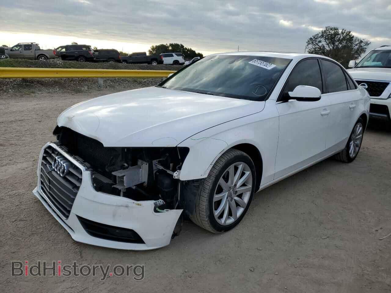 2013 AUDI A4 - VIN: WAUEFAFL3DA119265 - Фото 2