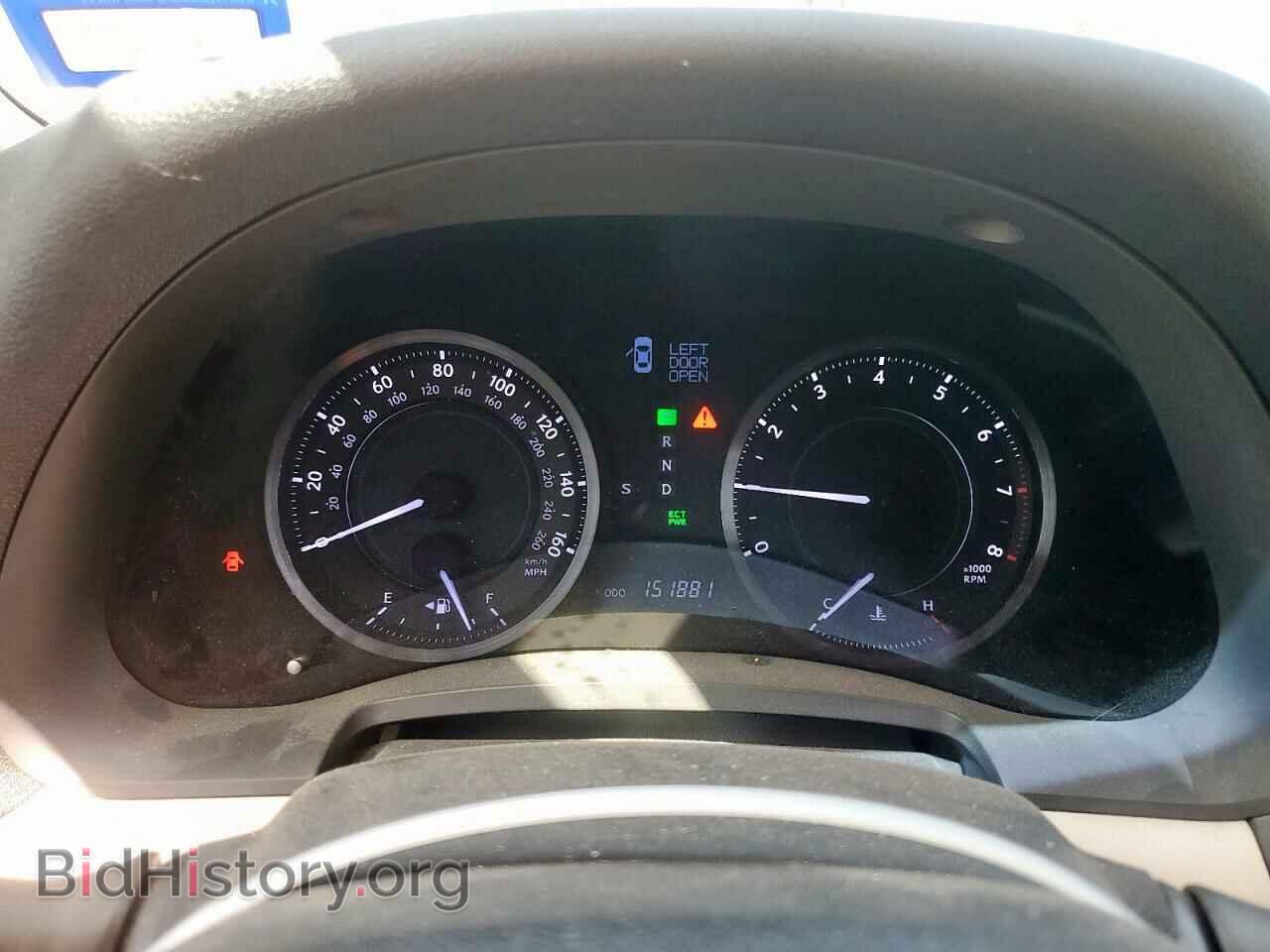 2012 LEXUS IS - VIN: JTHFF2C23C2526552 - Фото 9