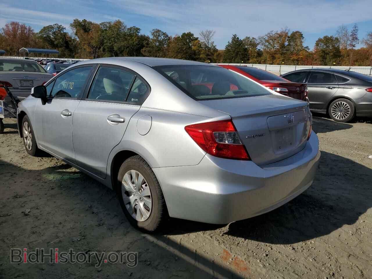 2012 HONDA CIVIC - VIN: 19XFB2F50CE100372 - Фото 3