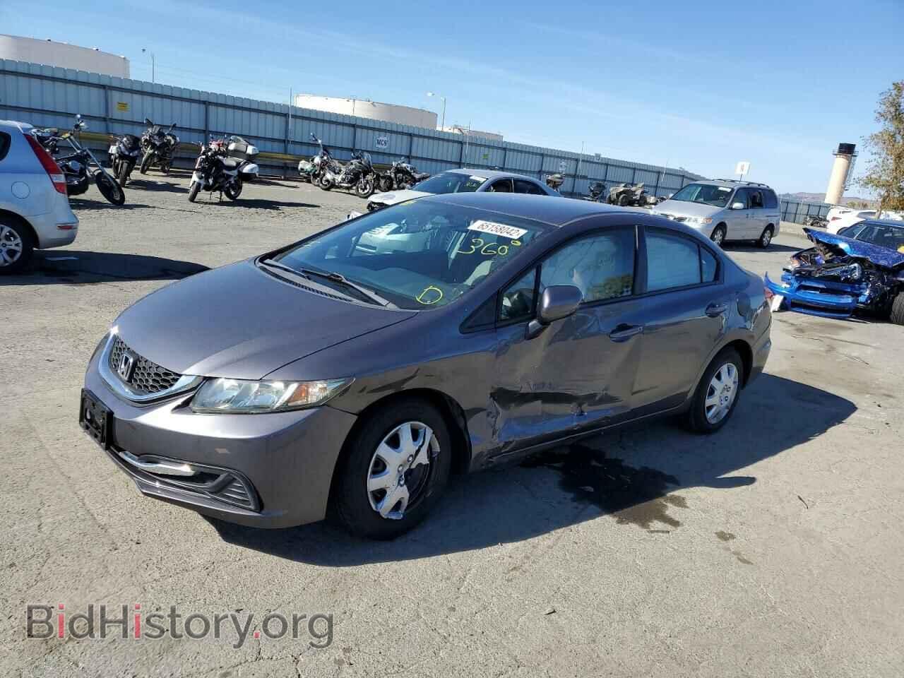 2014 HONDA CIVIC - VIN: 19XFB2F5XEE201924 - Фото 2