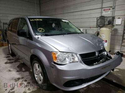 2013 Dodge CARAVAN Grand Cara, silver — VIN 2C4RDGBG4DR643607, Copart
