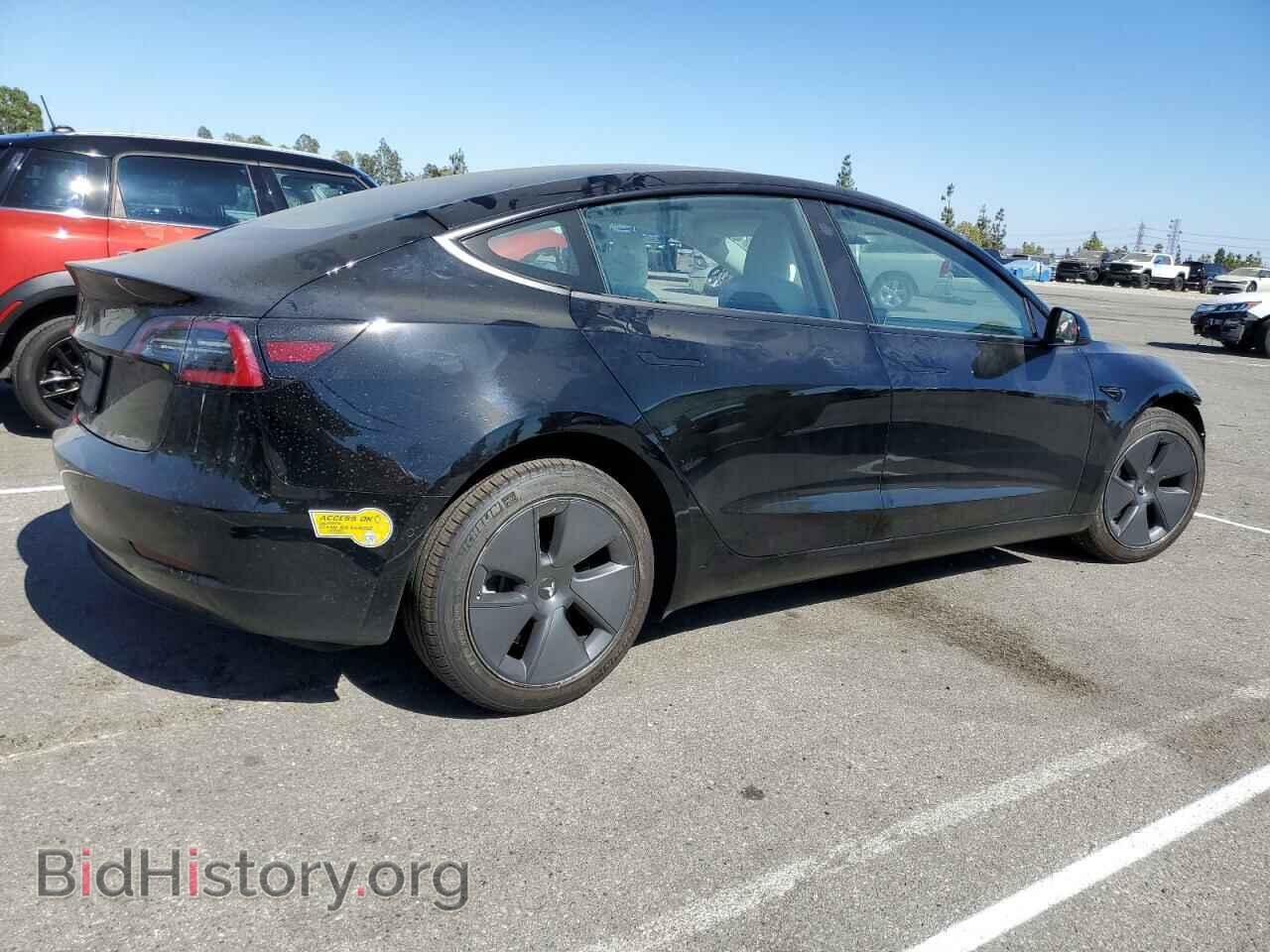 2022 TESLA MODEL 3 - VIN: 5YJ3E1EA8NF357974 - Фото 3