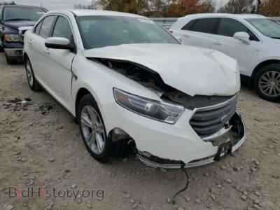 2016 Ford TAURUS Taurus SEL, white — VIN 1FAHP2E82GG118714, Copart