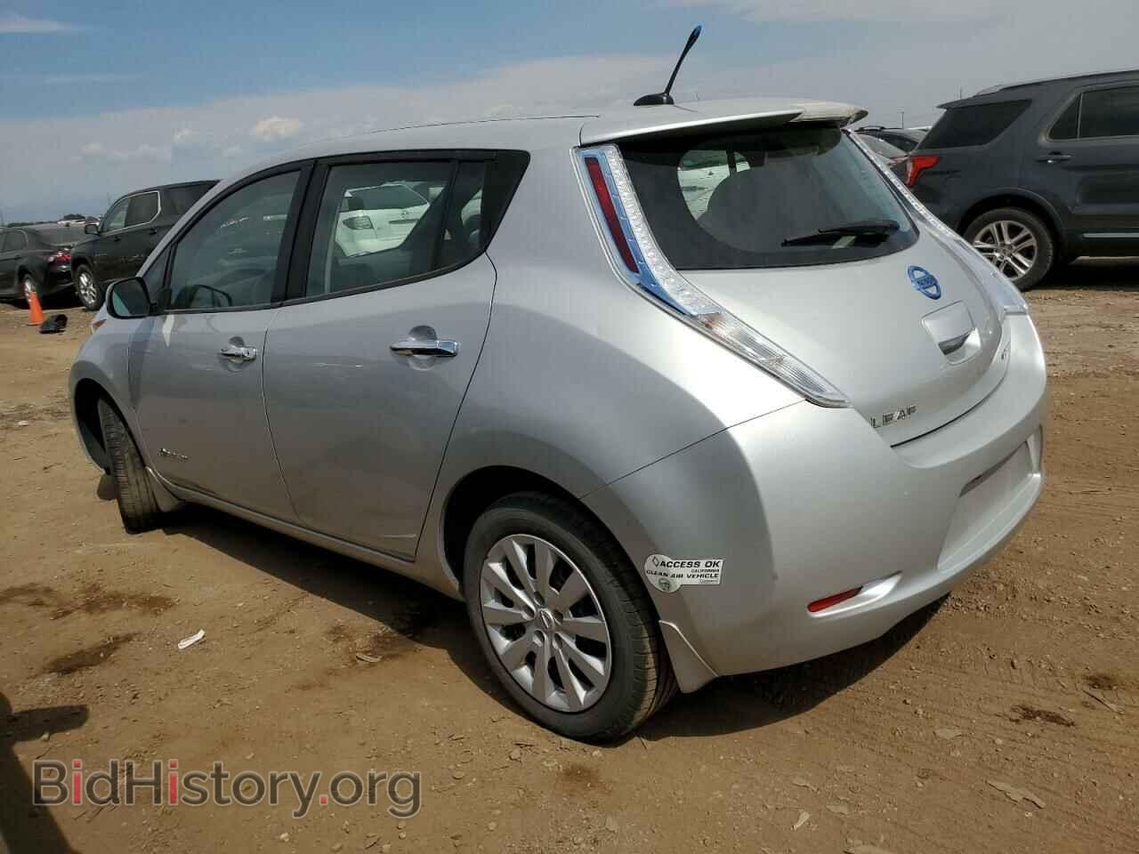 2013 NISSAN LEAF - VIN: 1N4AZ0CP3DC400910 - Фото 2