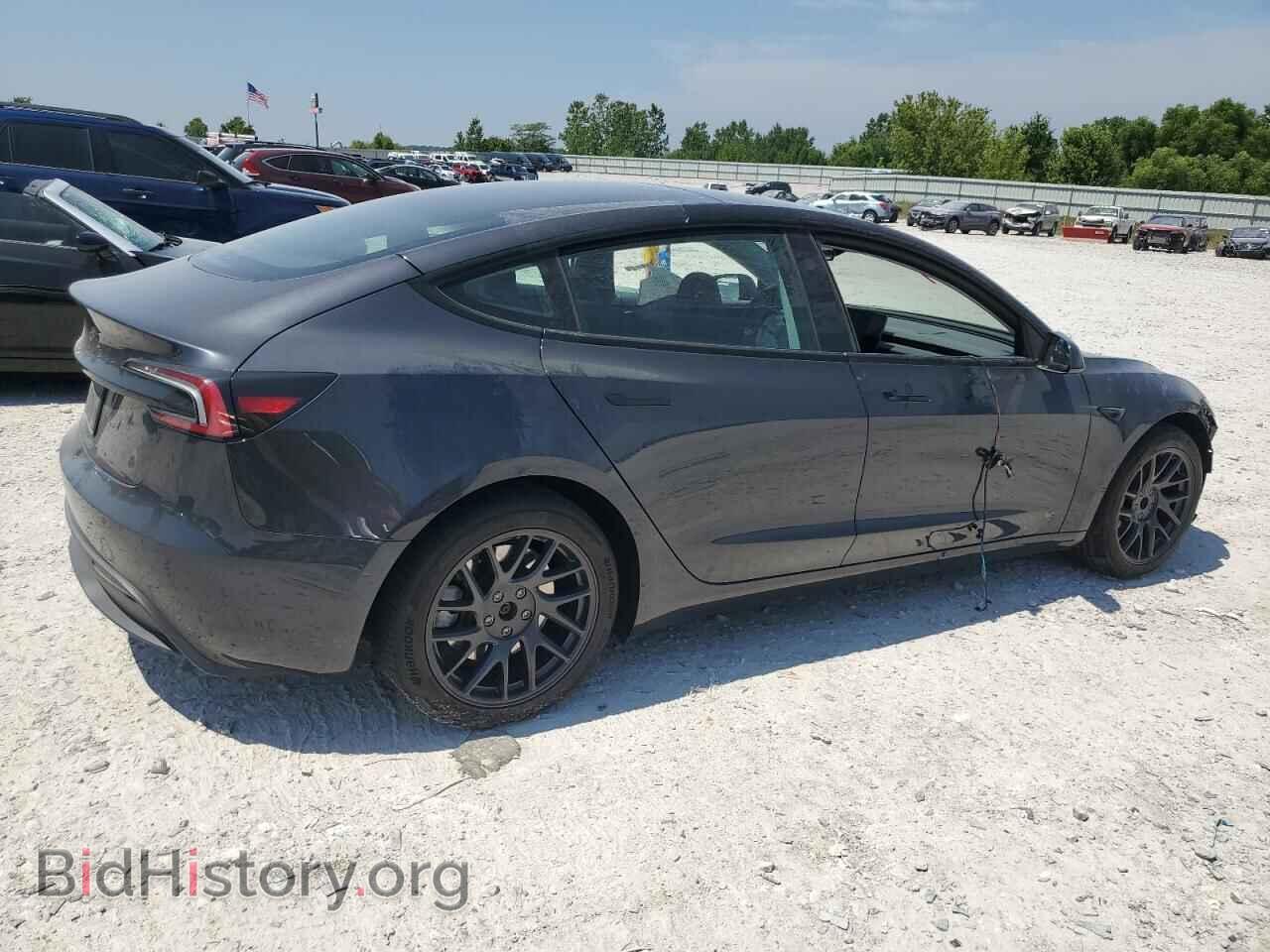 2024 TESLA MODEL 3 - VIN: 5YJ3E1EA5RF732127 - Фото 3