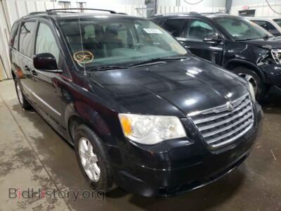 2010 Chrysler MINIVAN Town & COU, черный — VIN 2A4RR5D13AR114010, Copart