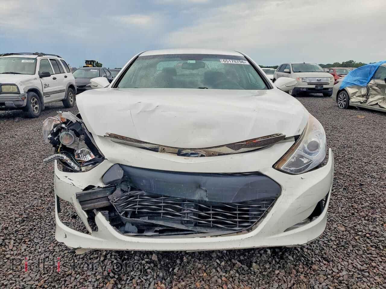 2014 HYUNDAI SONATA - VIN: KMHEC4A44EA110049 - Фото 5
