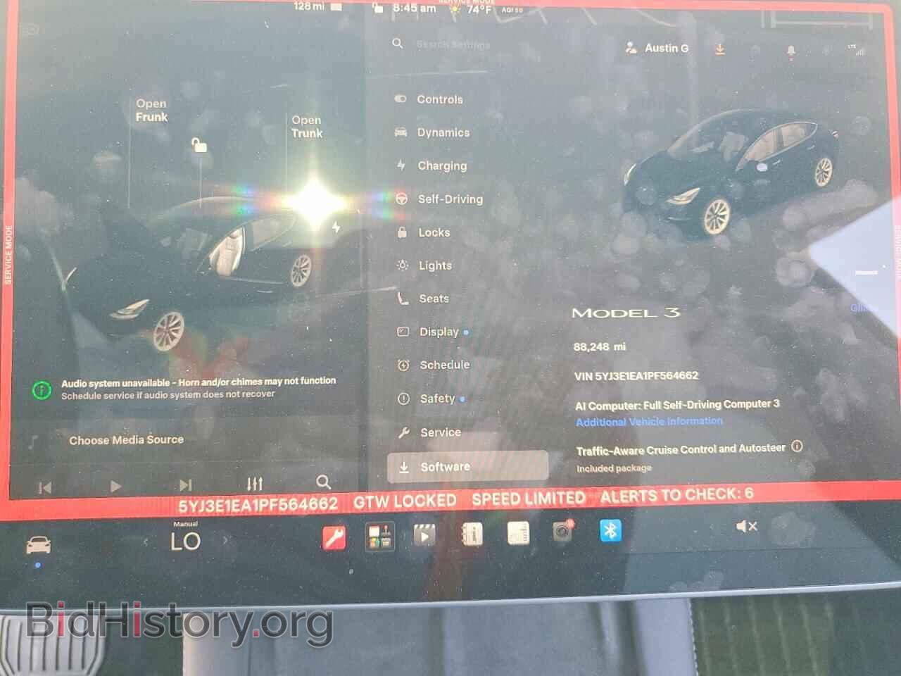 2023 TESLA MODEL 3 - VIN: 5YJ3E1EA1PF564662 - Photo 9