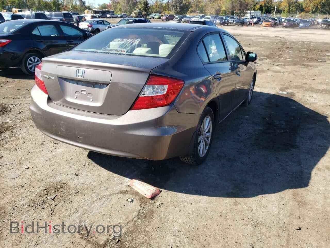 2012 HONDA CIVIC - VIN: 2HGFB2F83CH513418 - Фото 4
