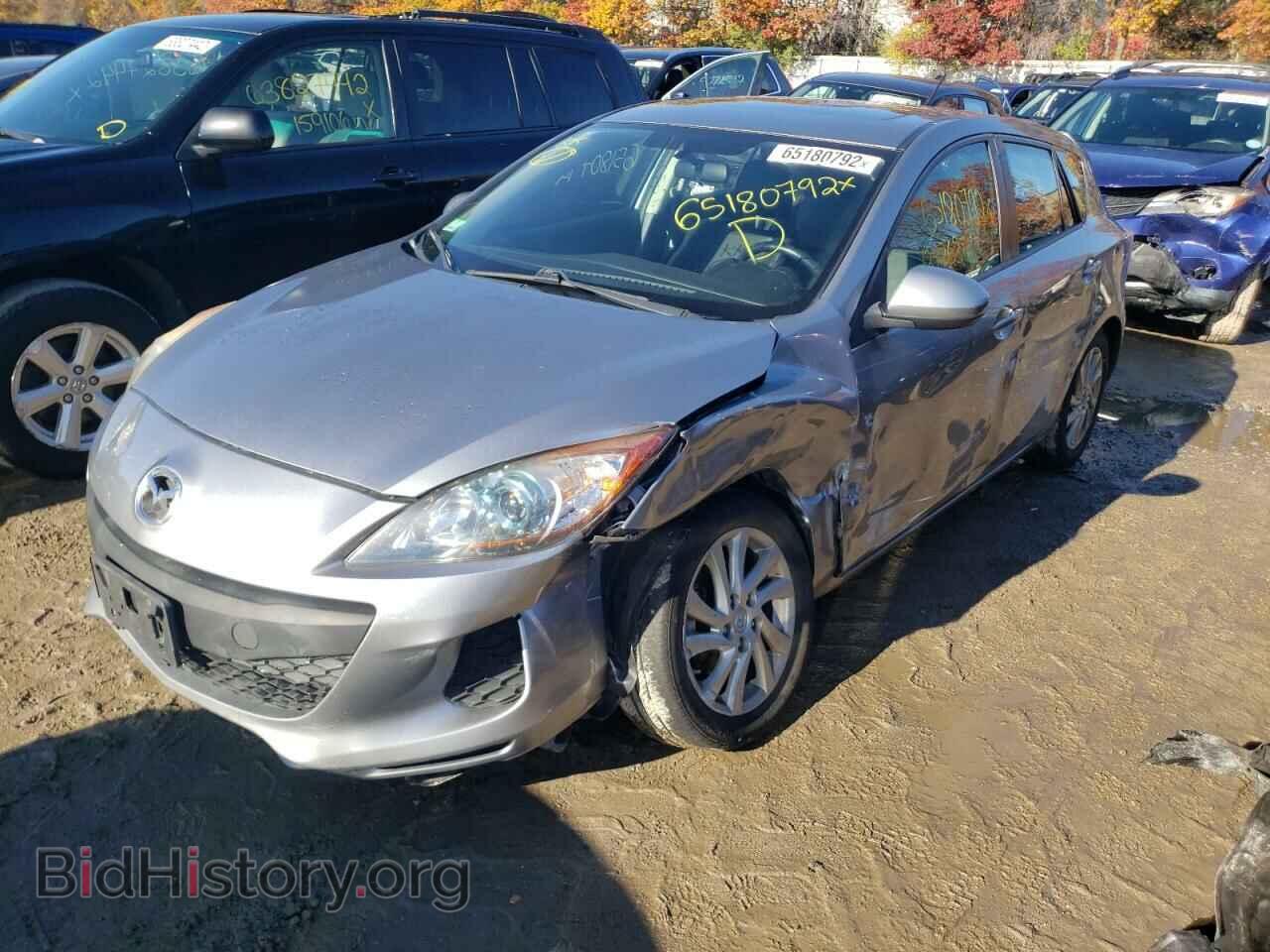 2012 MAZDA 3 - VIN: JM1BL1M85C1698173 - Фото 2