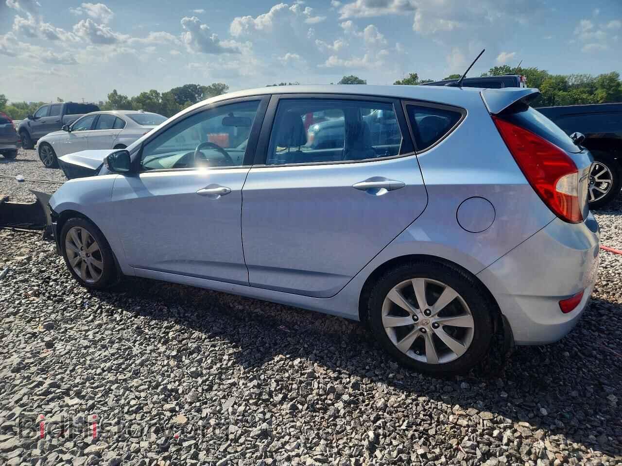 2014 HYUNDAI ACCENT - VIN: KMHCU5AE3EU173595 - Photo 2