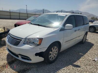2016 Chrysler MINIVAN Touring, белый — VIN 2C4RC1BG2GR238558, Copart