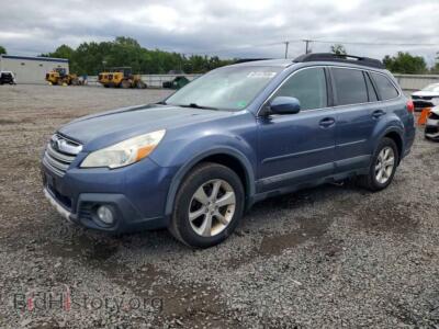 2014 Subaru OUTBACK 2.5I Limited, синий — VIN 4S4BRBLC0E3296882, Copart