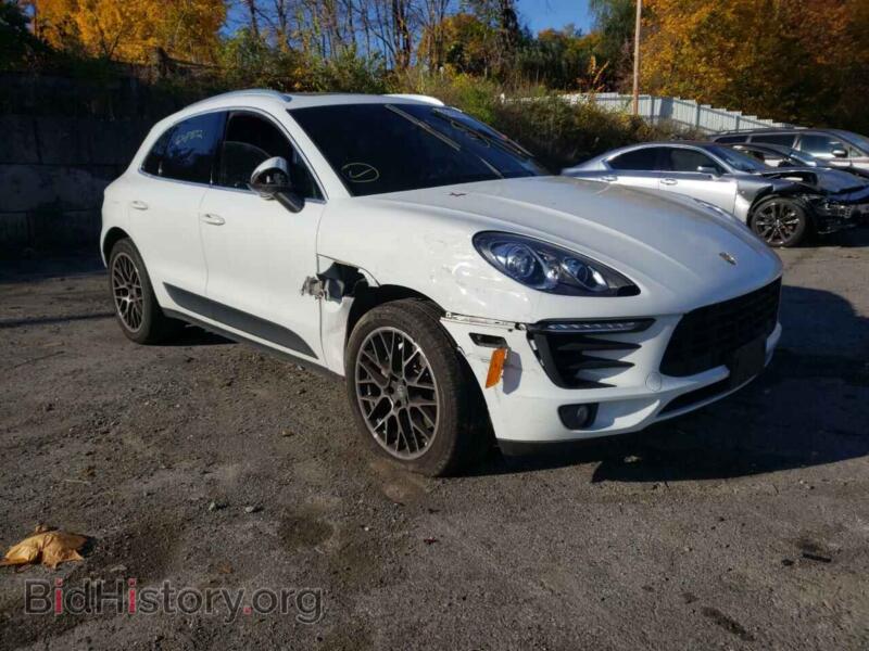 2016 Porsche MACAN Macan S (VIN WP1AB2A53GLB45481) — фото 1 из 10, Copart, повреждение: передняя часть
