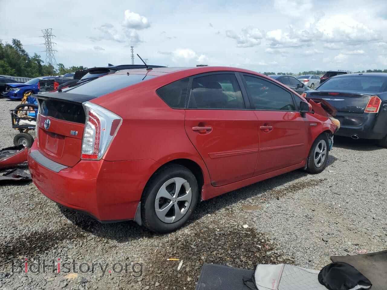 2012 TOYOTA PRIUS - VIN: JTDKN3DU6C0336426 - Фото 3