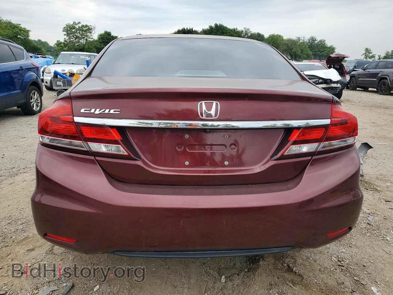 2013 HONDA CIVIC - VIN: 19XFB2F8XDE037809 - Фото 6