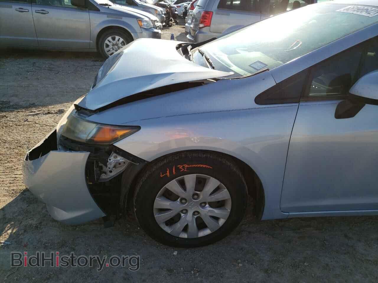 2012 HONDA CIVIC - VIN: 2HGFB2F59CH535140 - Фото 9
