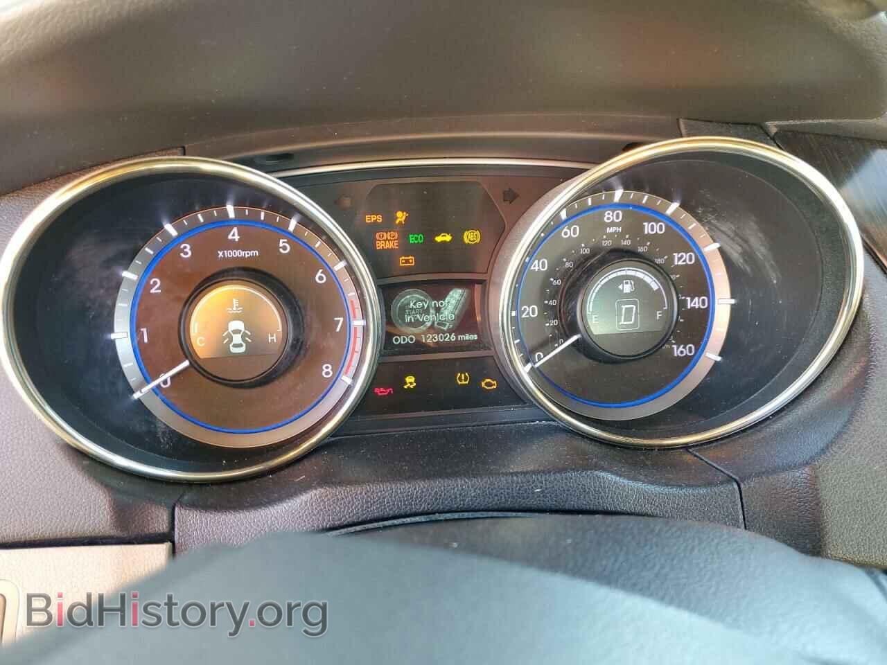 2012 HYUNDAI SONATA - VIN: 5NPEC4AC7CH405468 - Фото 8