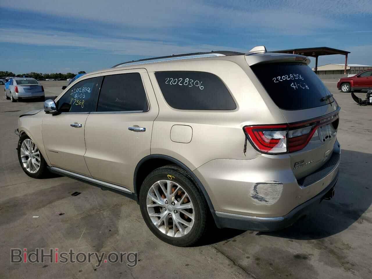 2014 DODGE DURANGO - VIN: 1C4RDHEG7EC537213 - Photo 3