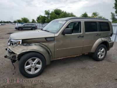 2007 Dodge NITRO SLT, золотистый — VIN 1D8GU58K57W650022, Copart