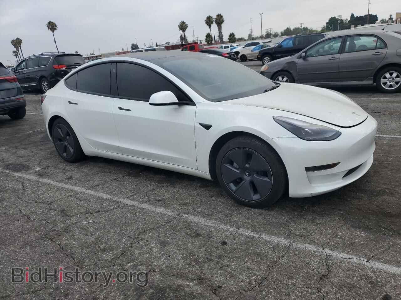 2022 TESLA MODEL 3 - VIN: 5YJ3E1EA0NF376311 - Фото 4