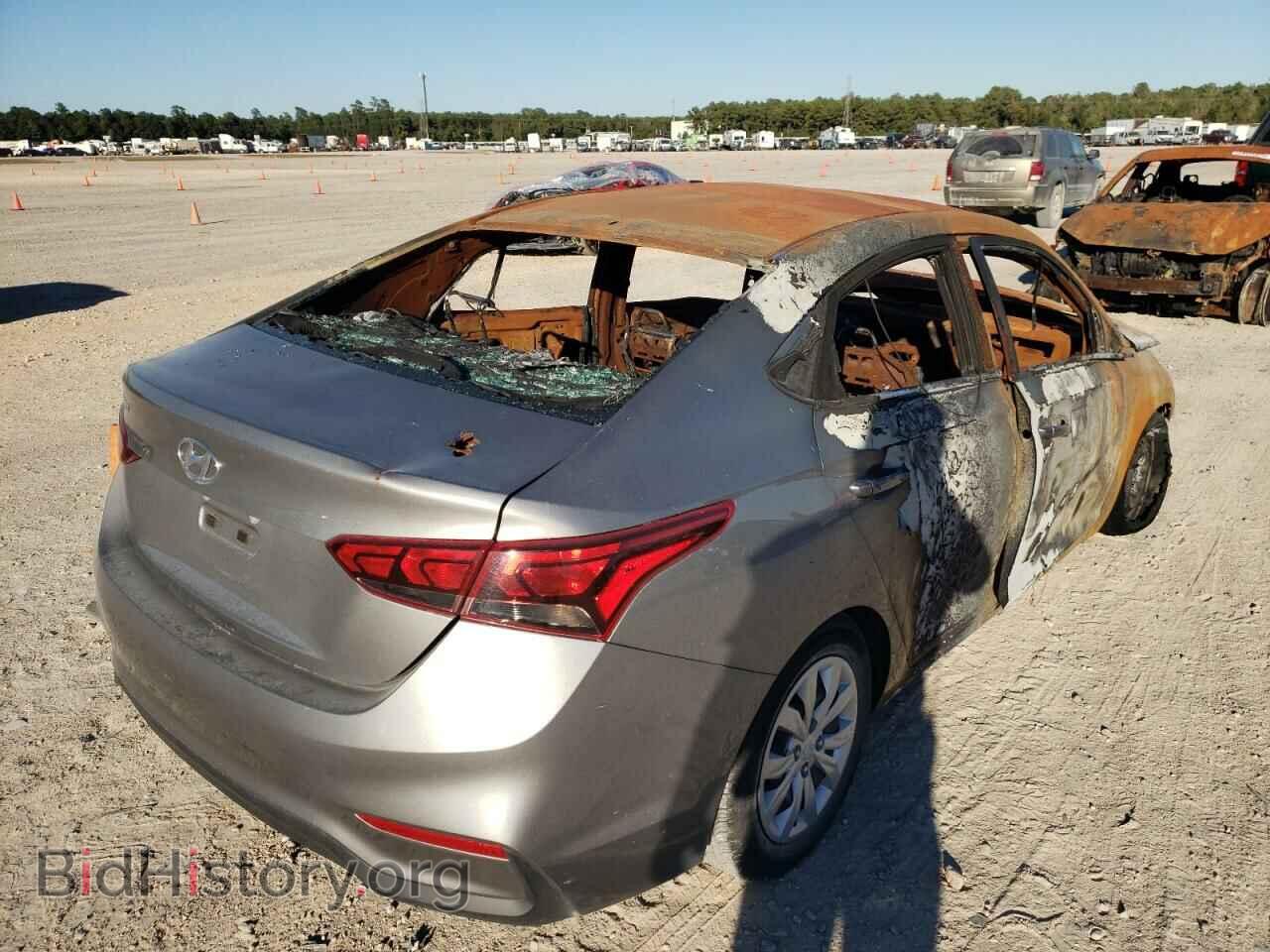 2021 HYUNDAI ACCENT - VIN: 3KPC24A60ME147739 - Фото 4